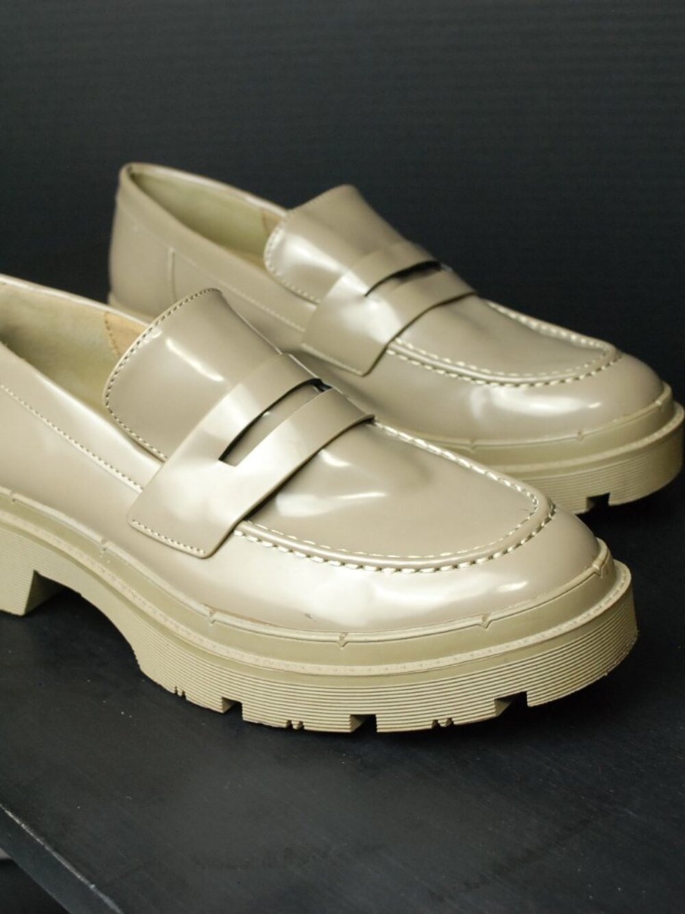 Zara Lug Sole Loafer Womens